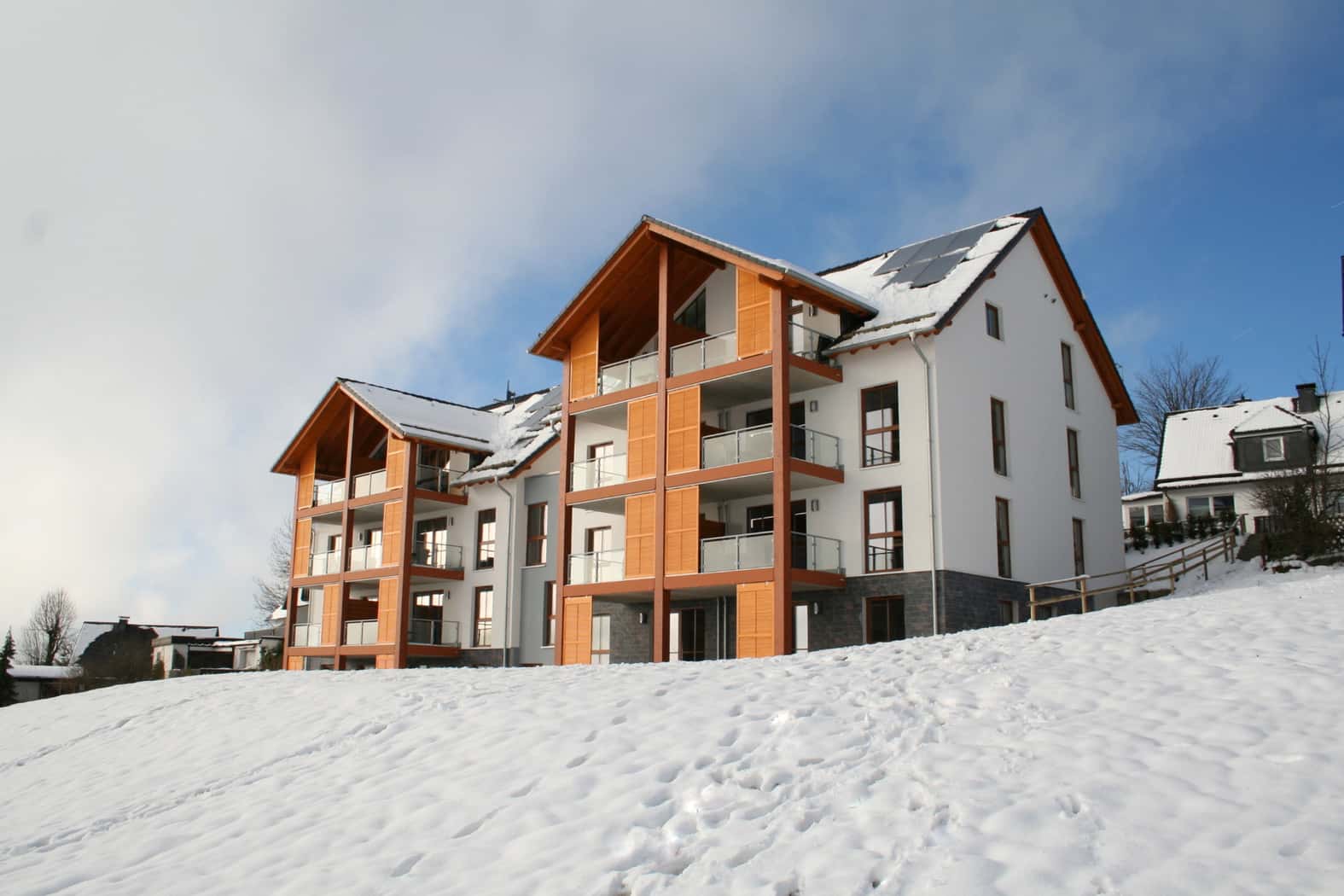 Accommodatie bij de skipiste