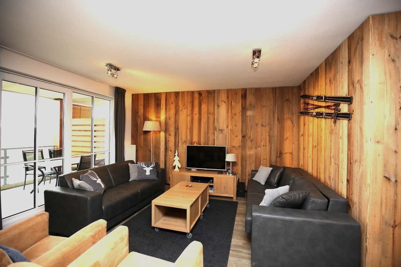 Sfeervol 8p appartement aan de piste