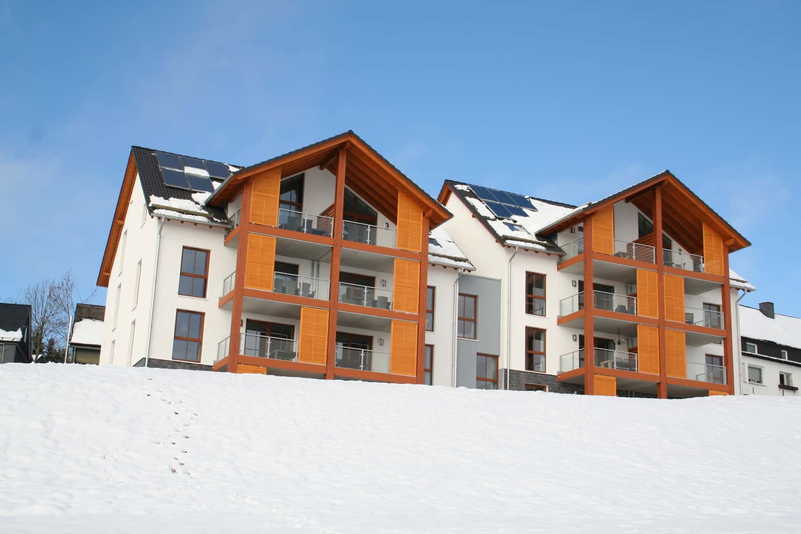 Sfeervol 5p appartement aan de piste