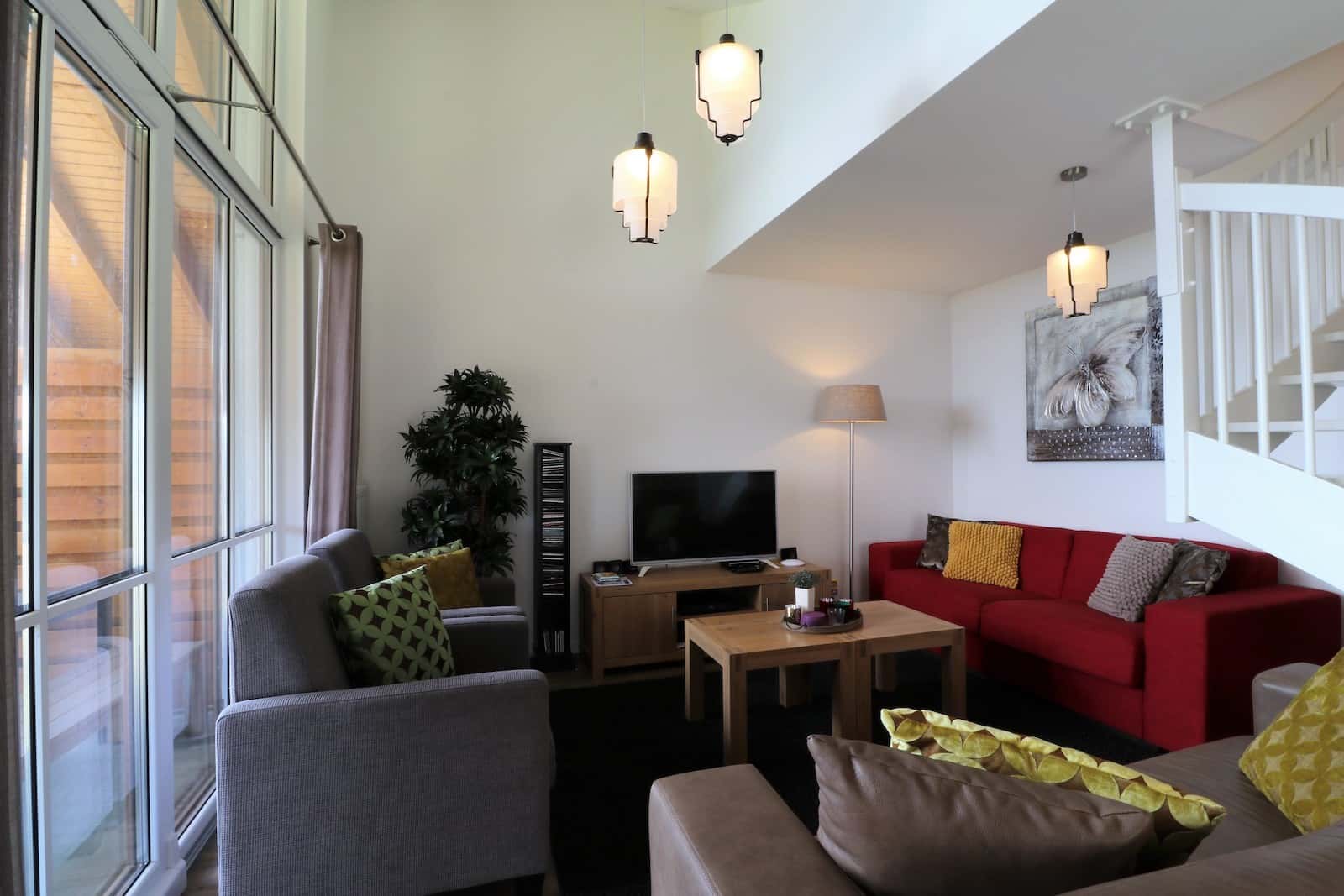 Sfeervol 6p penthouse direct aan de skipiste