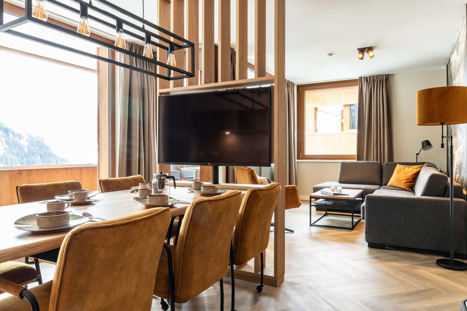 Luxe 6p appartement vlak bij skigebied