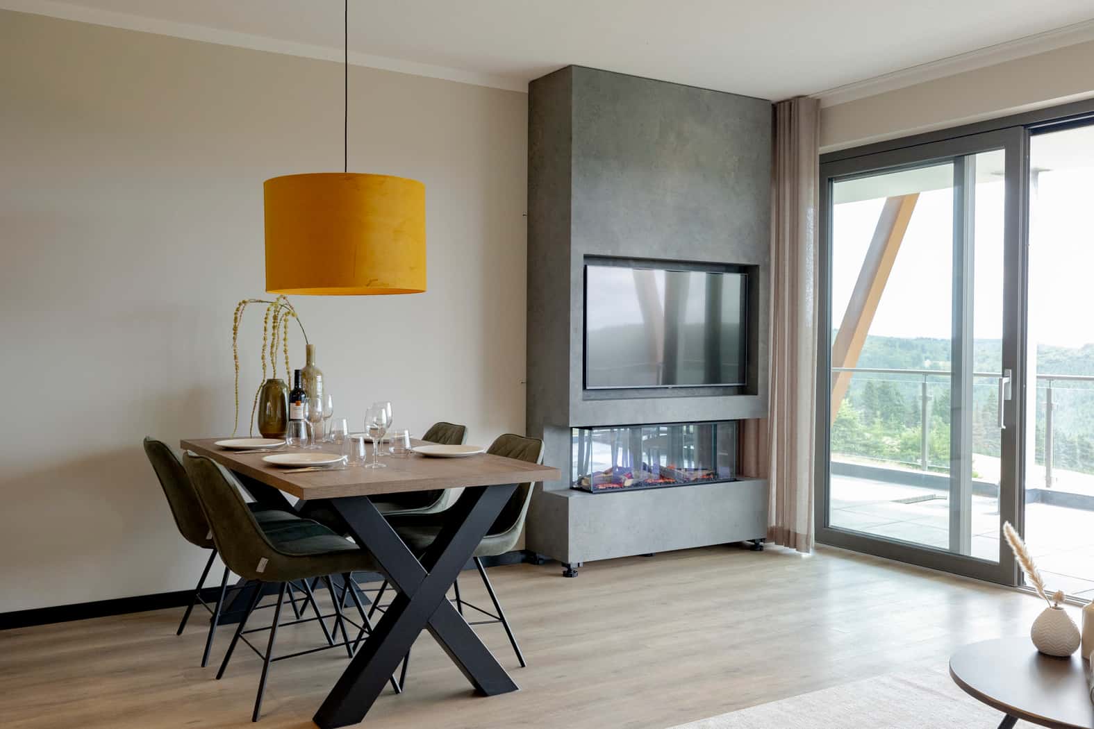 4P appartement met sauna