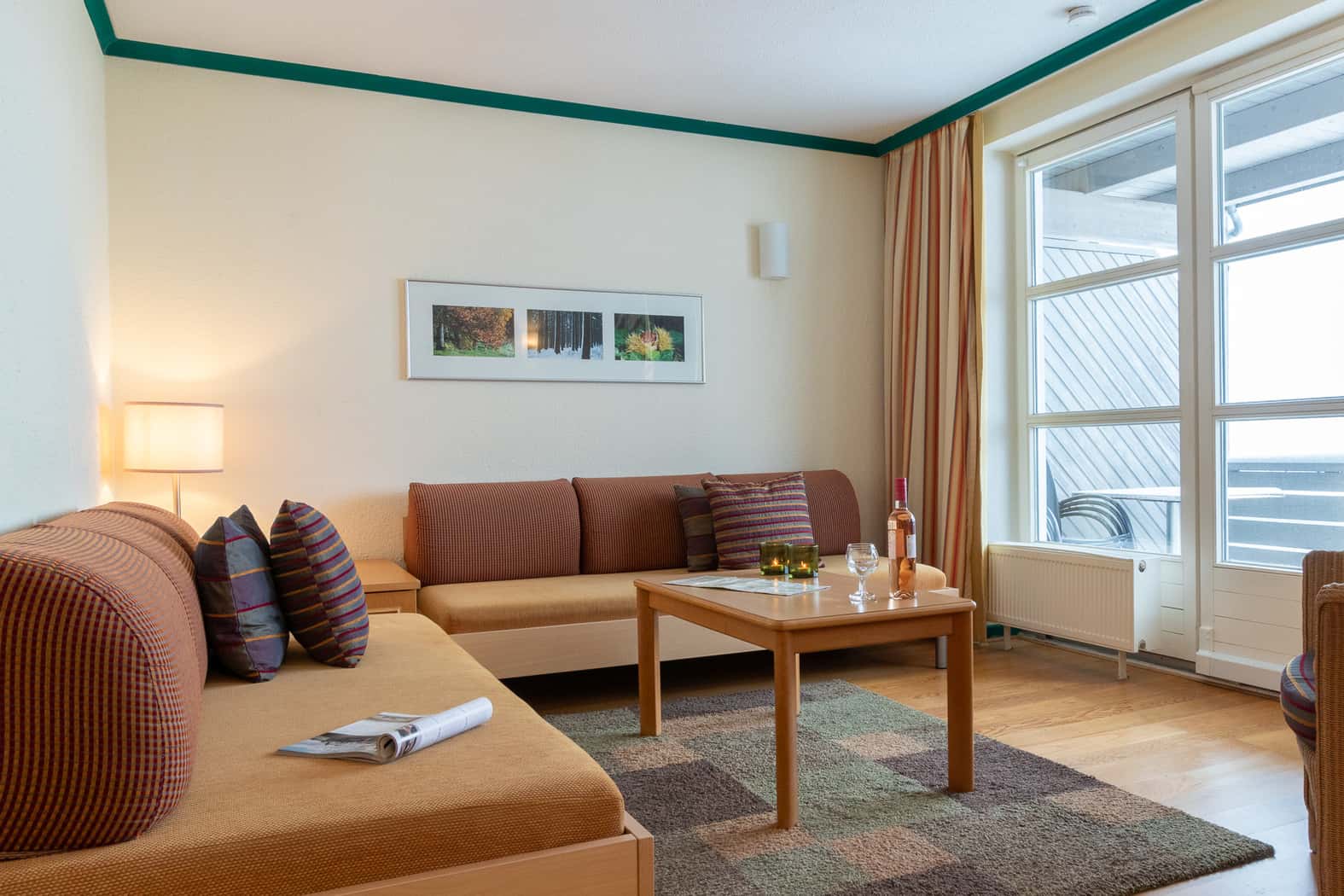 sfeervol 2+2P appartement met uitzicht