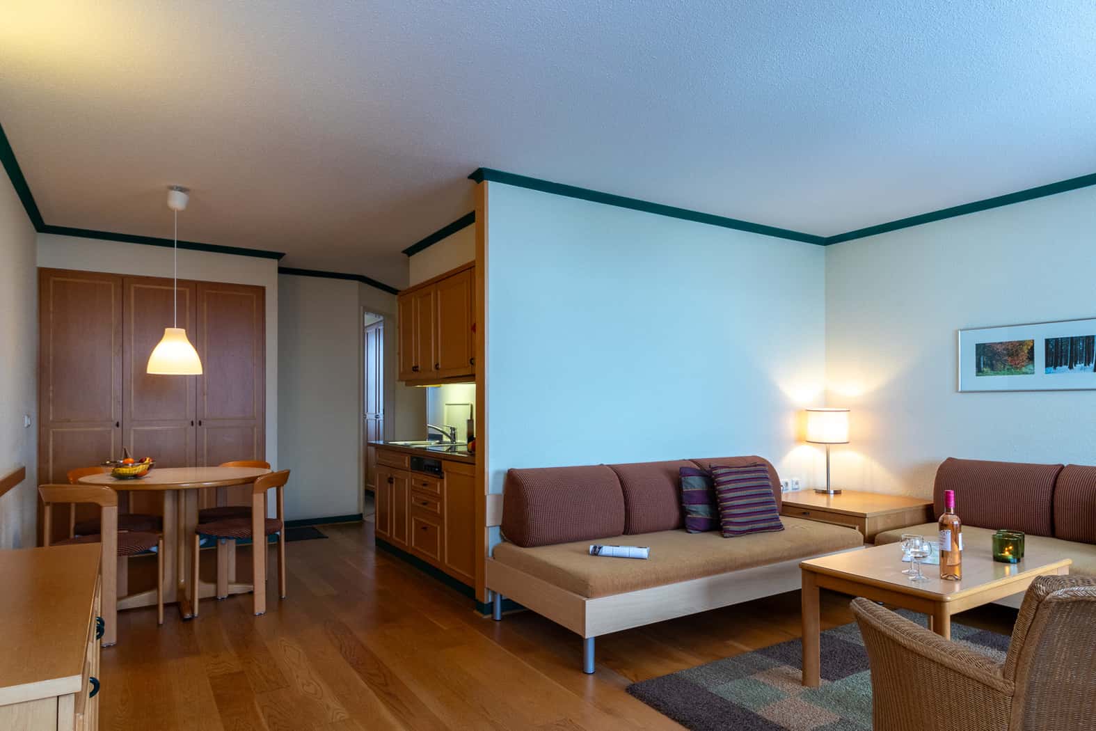 sfeervol 2+2P appartement met uitzicht