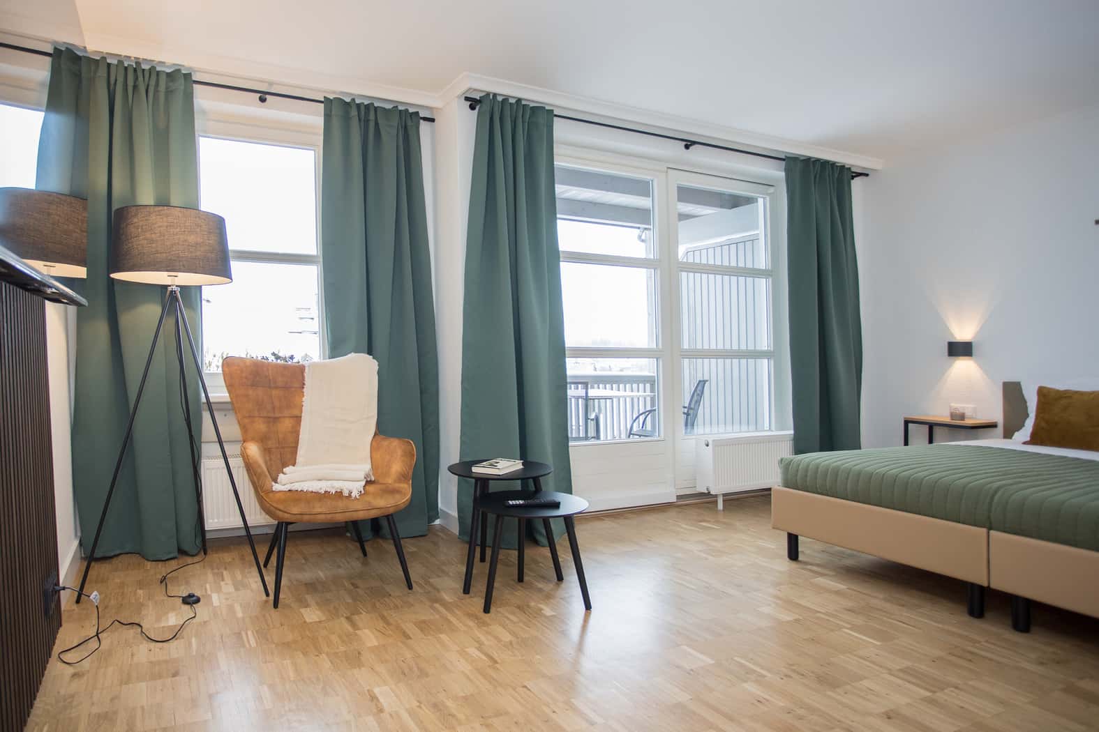 comfort 2P studio met uitzicht