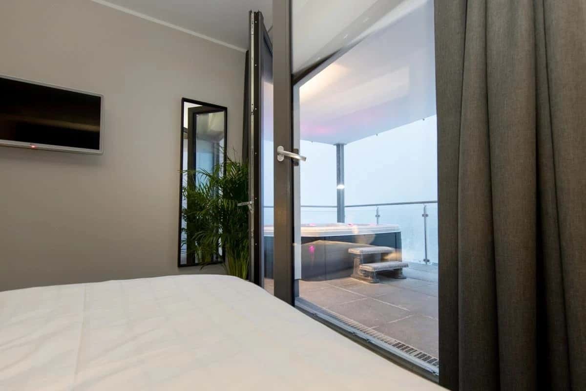 2 slaapkamer appartement jacuzzi