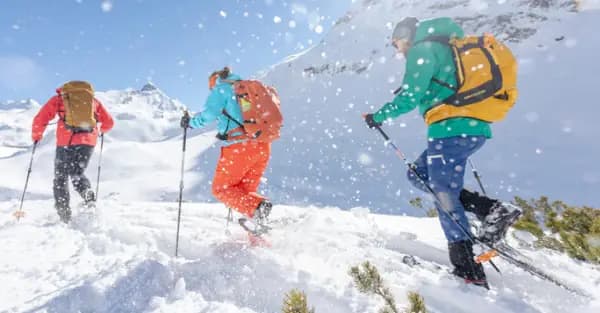 Sneeuwschoenwandelen