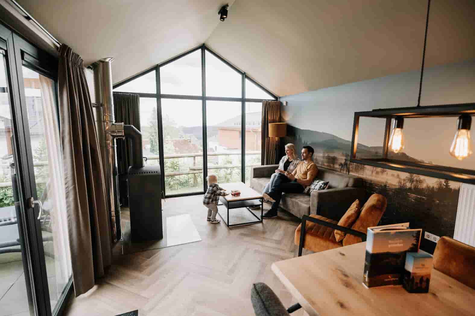 Luxe 4p cottage vlak bij centrum en piste