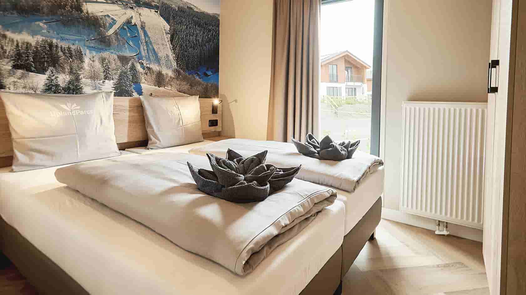 Luxe 4p cottage vlak bij centrum en piste